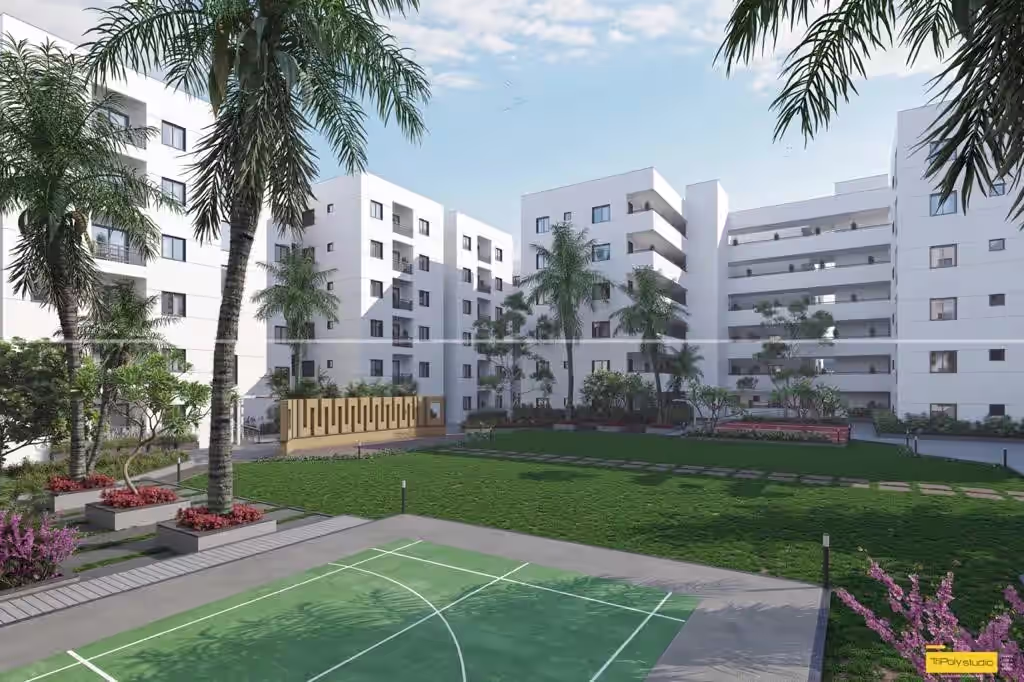 Gummadi Malla Reddy, Alpine Infratech Springfields Apartment | Best Gated Community in Hyd | 2 & 4 BHK Apartments image